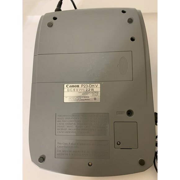 CANON P23-DHV 12-DIGIT CALCULATOR 2-COLOR PRINT GENTLY USED - Picture 4 of 6